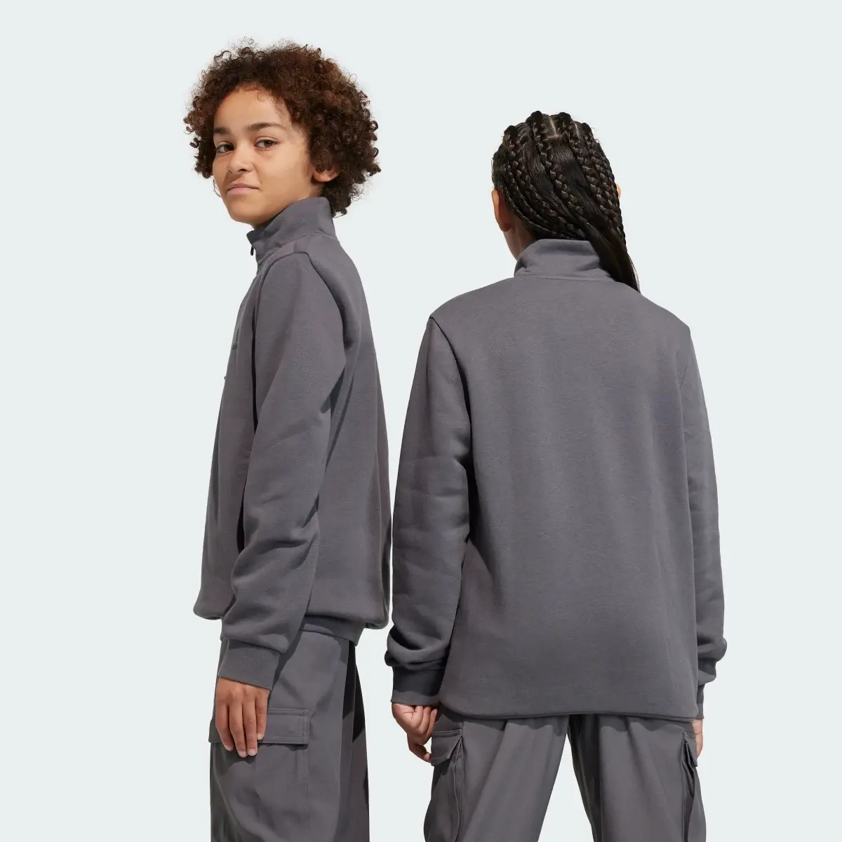 Adidas Adicolor Half-Zip Sweatshirt. 2