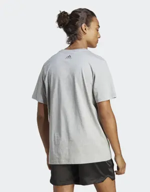 Adidas Essentials Single Jersey Big Logo T-Shirt. 3 Adidas Essentials Single Jersey Big Logo T-Shirt. 3