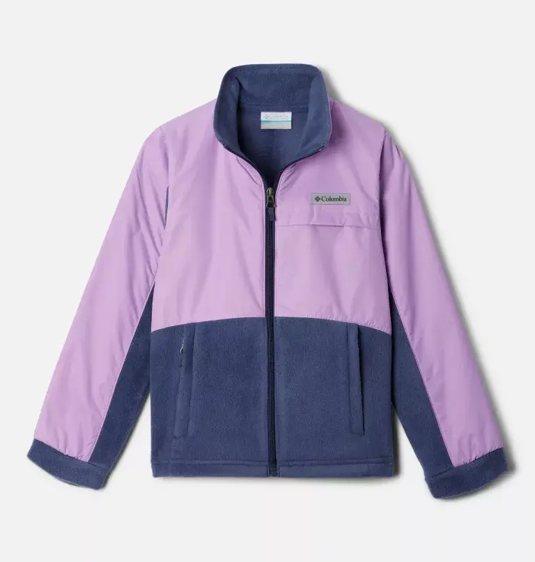 Columbia Girls’ Benton Springs™ III Overlay Fleece Jacket. 2
