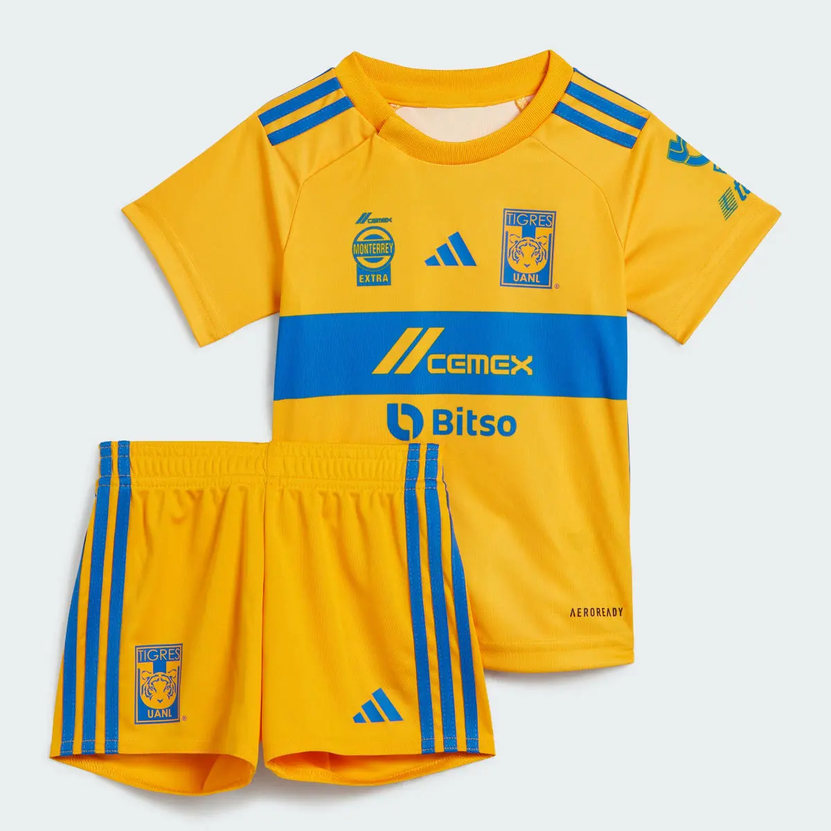 Adidas Uniforme de Local para Bebé Tigres UANL 23/24. 1