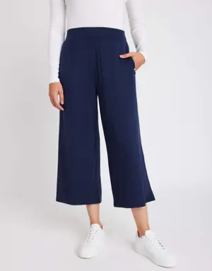 Brushed Lounge Cropped Pants