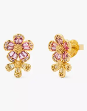 Fleurette Double Studs