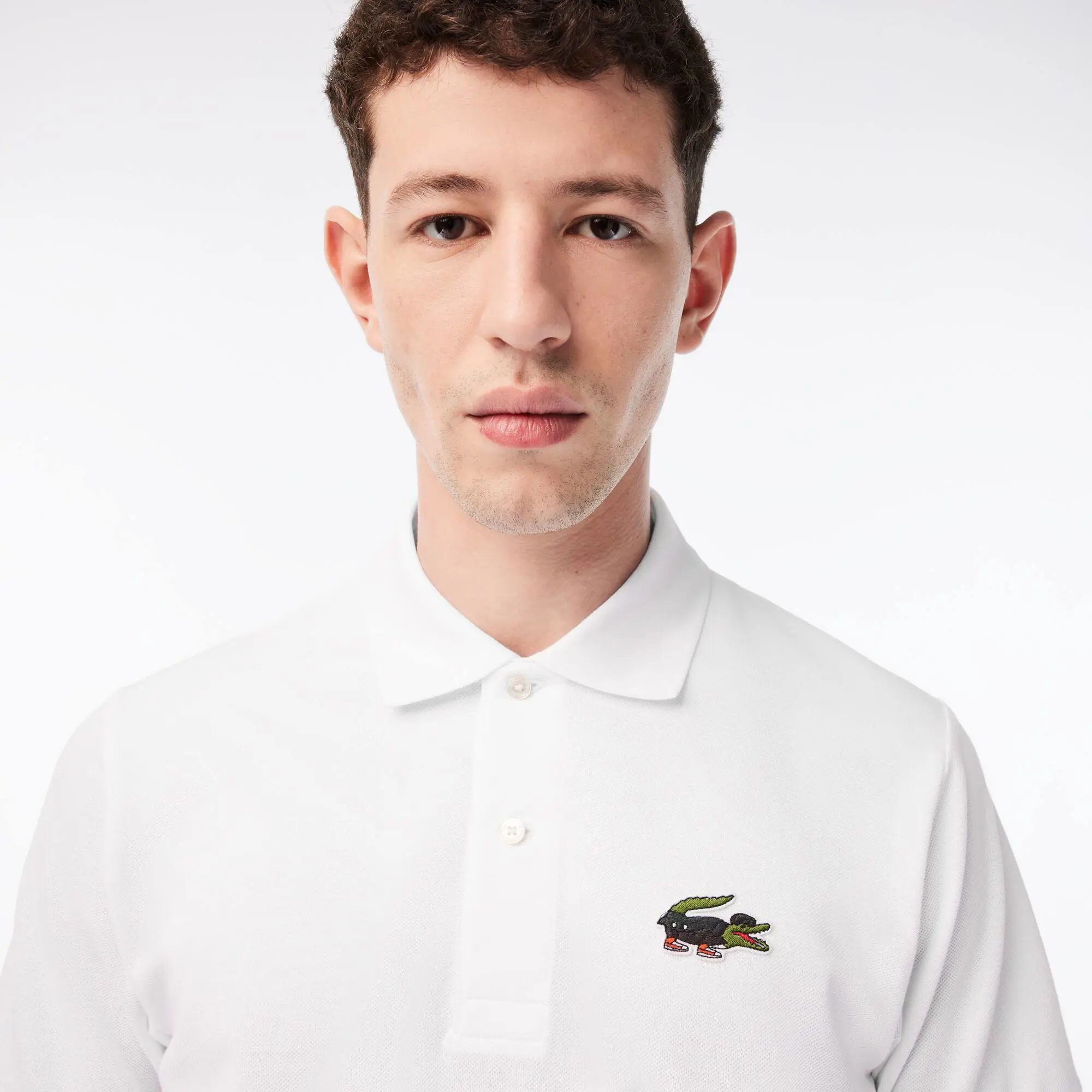 Lacoste Polo homme Lacoste x Netflix en coton biologique. 1