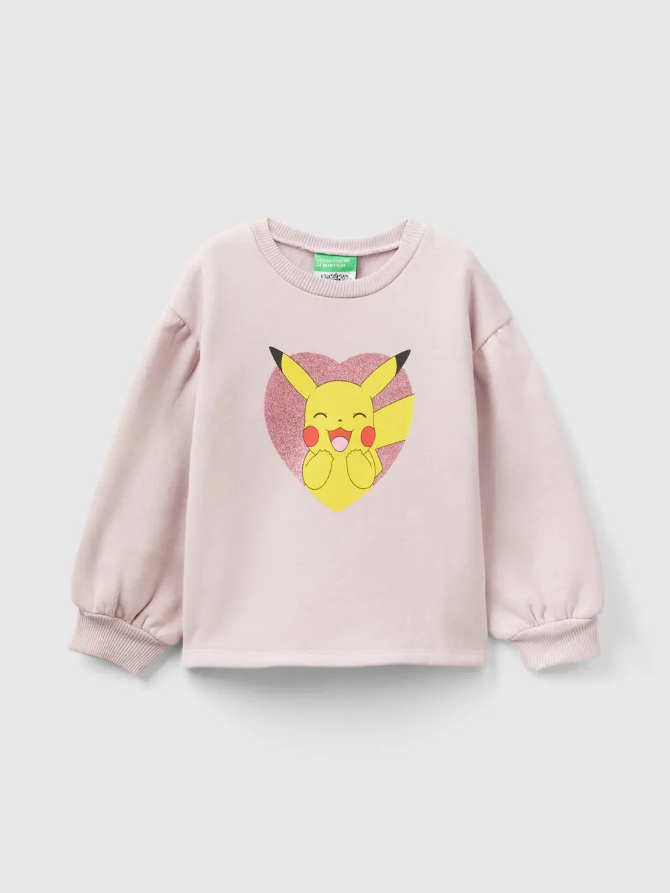 Benetton warm pokémon sweatshirt with wide sleeves. 1