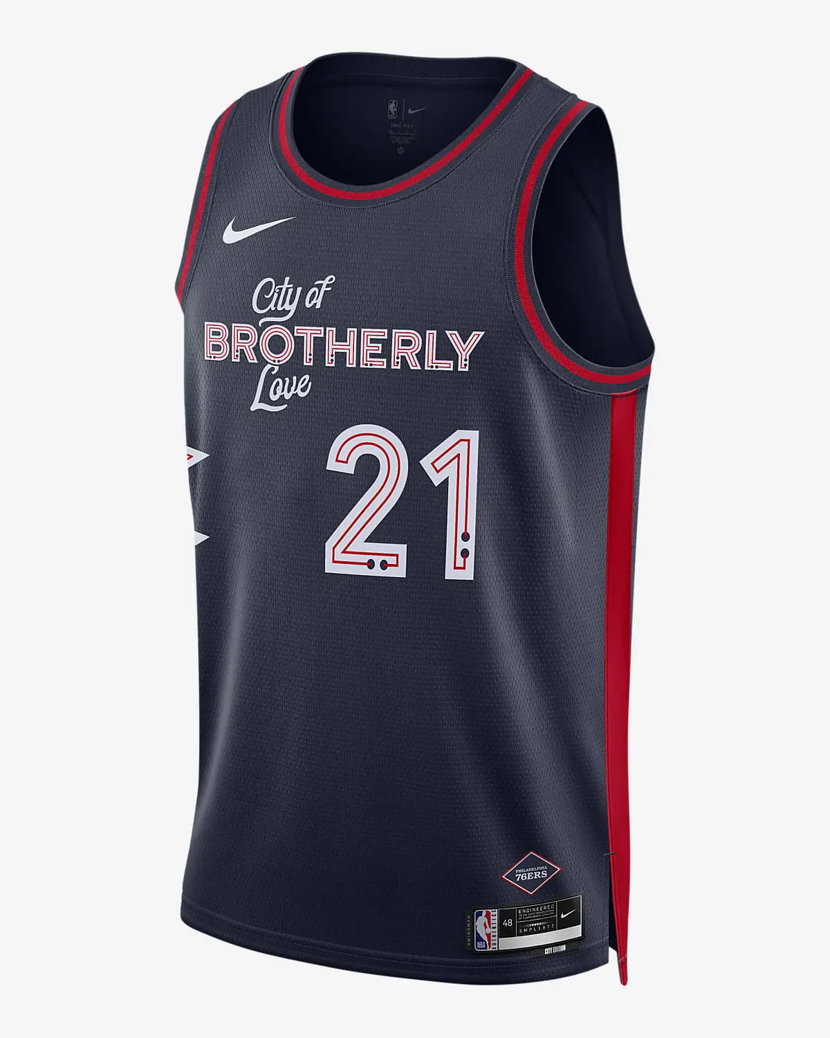 Nike Joel Embiid Philadelphia 76ers City Edition 2023/24. 1