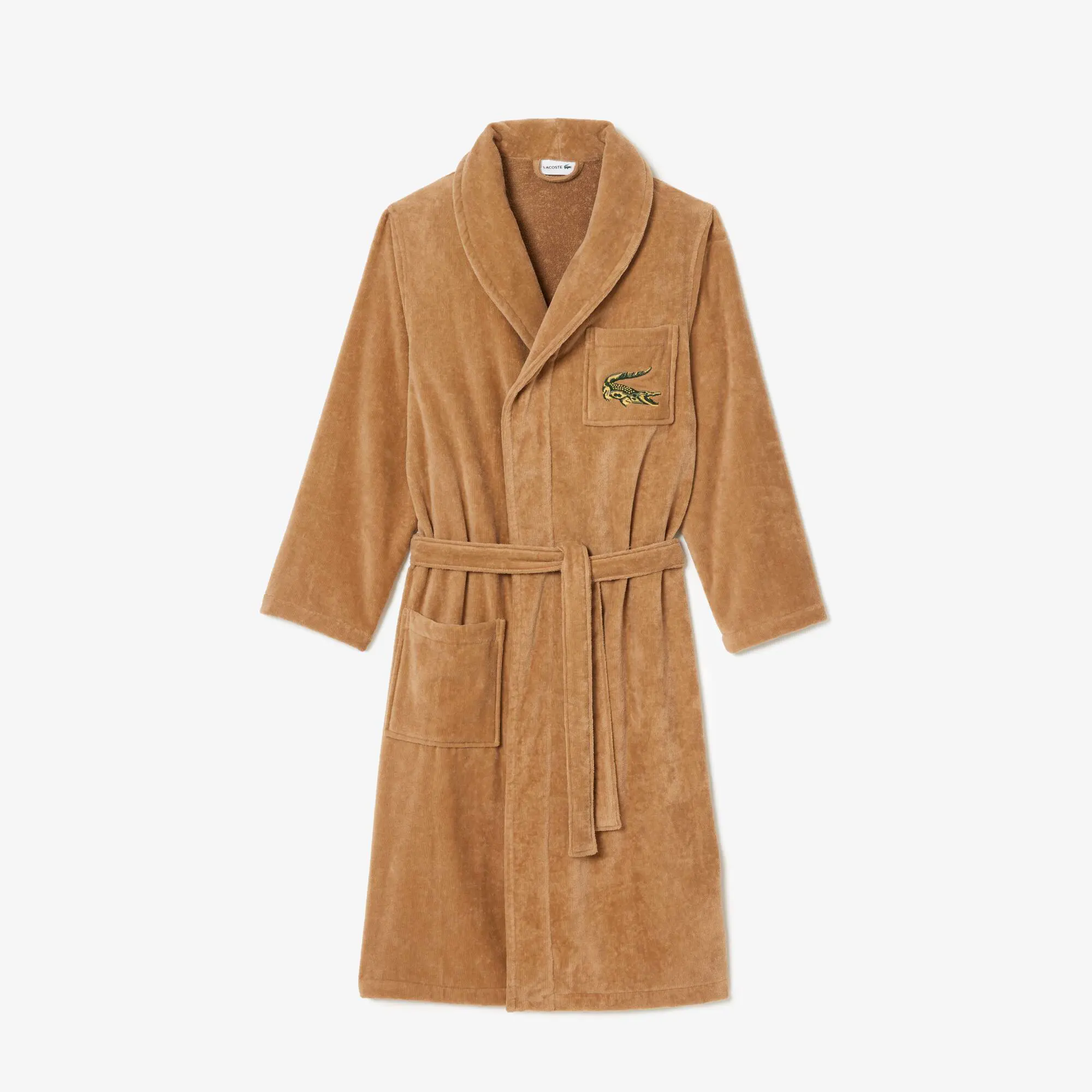 Lacoste L René Unisex Bademantel aus Frottee-Velours. 2 Lacoste L René Unisex Bademantel aus Frottee-Velours. 2