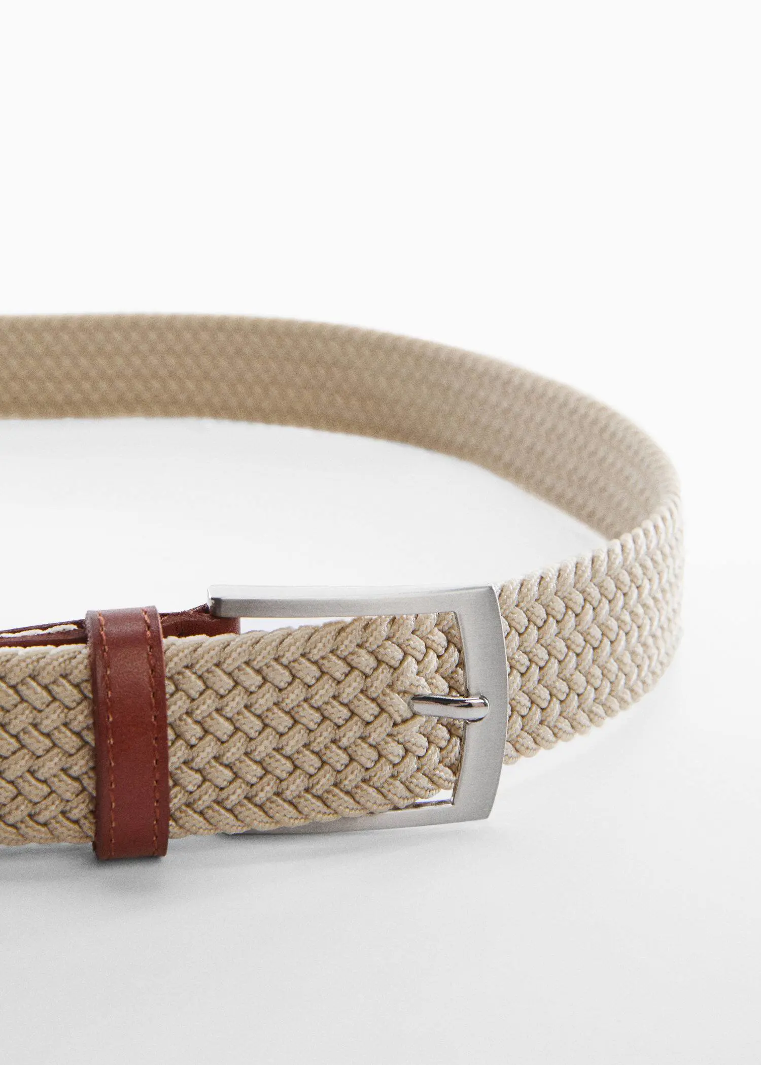 Mango Braided elastic belt. 3