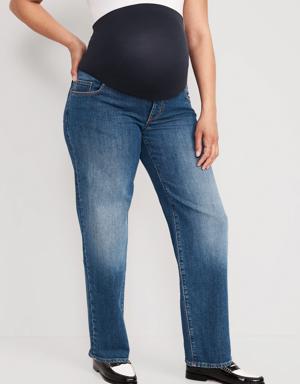 Maternity Full-Panel OG Loose Jeans blue