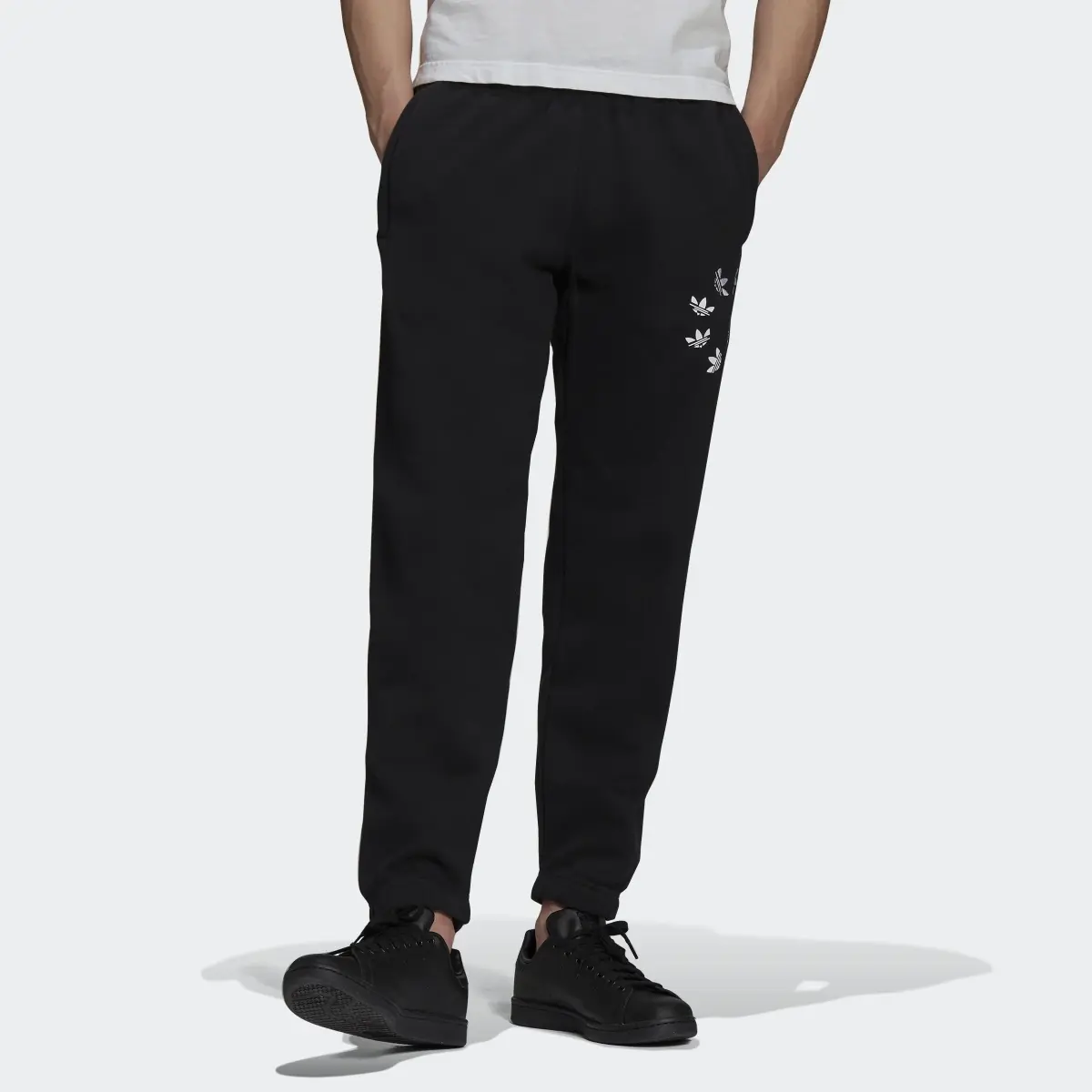 Adidas Adicolor Shattered Trefoil Sweat Pants. 1