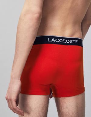 Lacoste Erkek 3'lü Renkli Boxer. 3 Lacoste Erkek 3'lü Renkli Boxer. 3