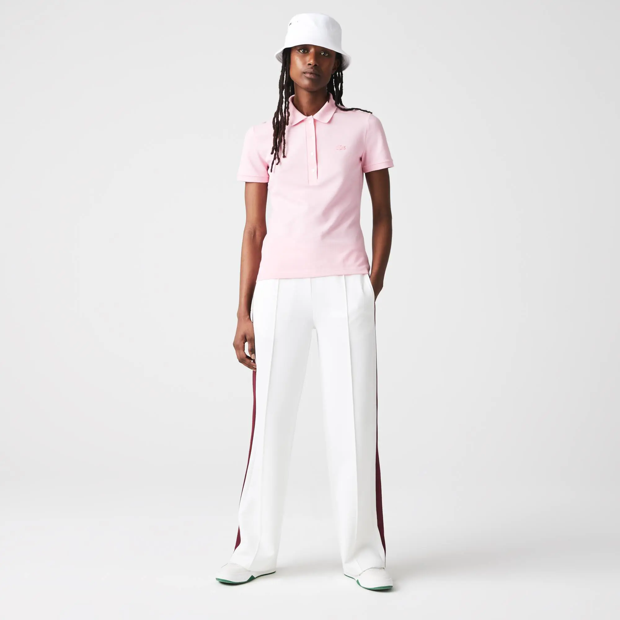 Lacoste Polo Lacoste en piqué de algodón stretch para mujer. 1 Lacoste Polo Lacoste en piqué de algodón stretch para mujer. 1
