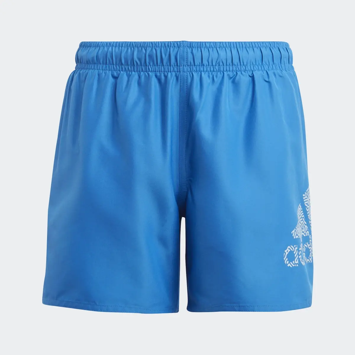 Adidas Logo CLX Swim Shorts. 1