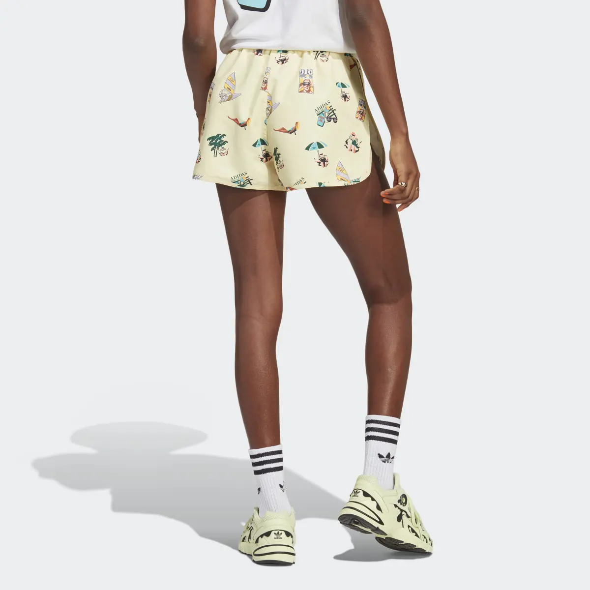 Adidas Graphic Shorts. 2