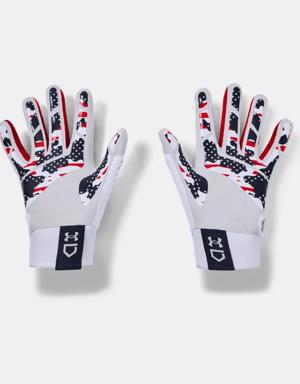Under Armour Women's UA Motive USA Batting Gloves. 2 Under Armour Women's UA Motive USA Batting Gloves. 2