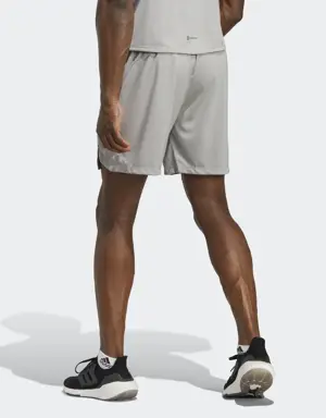 Workout PU Print Shorts