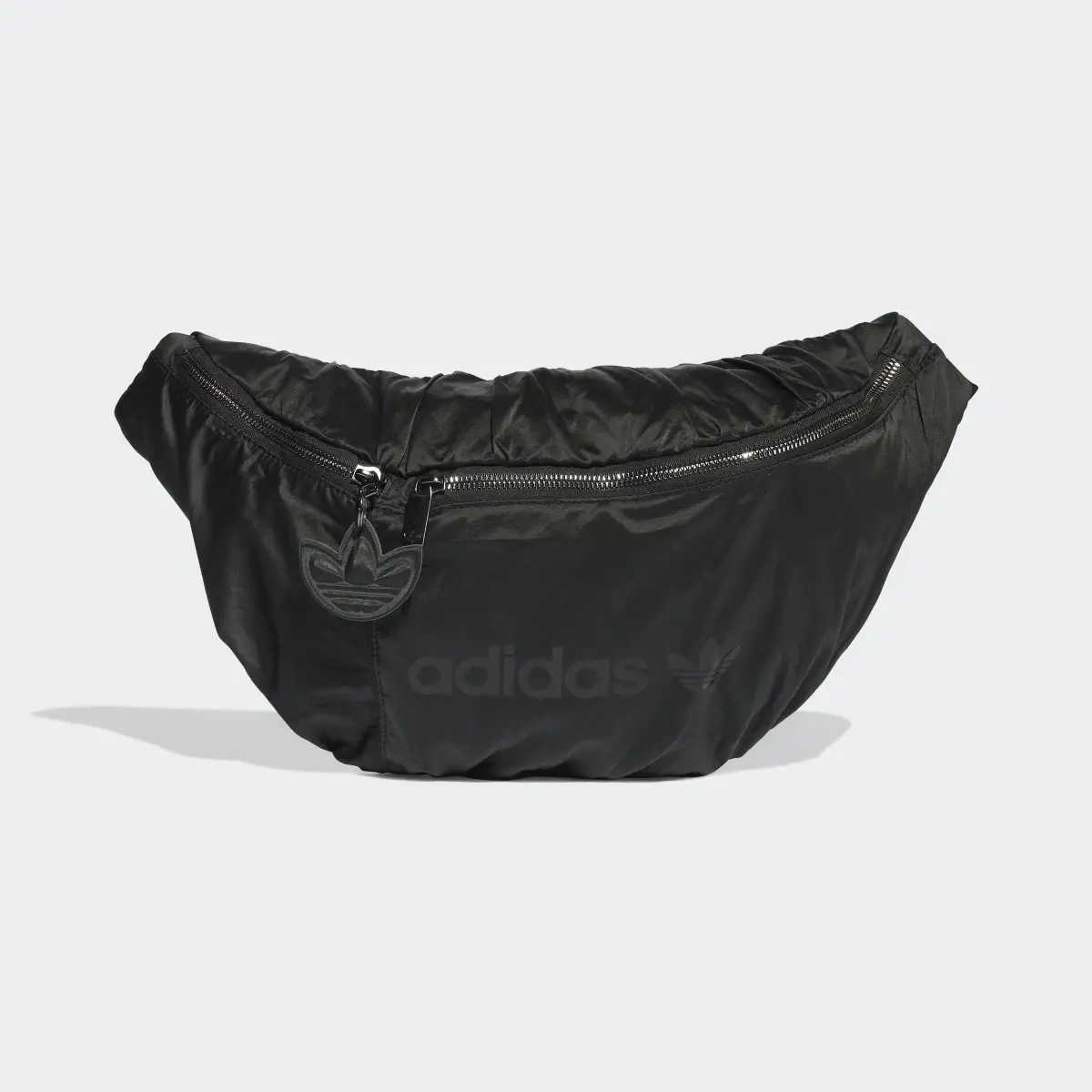 Adidas Satin Oversized Waist Bag. 2
