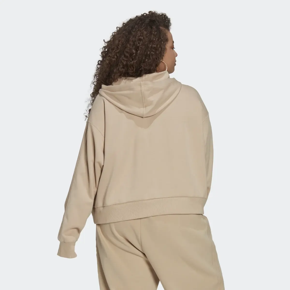 Adidas Always Original Laced Hoodie (Plus Size). 3