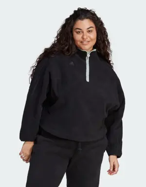 Tiro Half-Zip Fleece Sweatshirt (Plus Size)