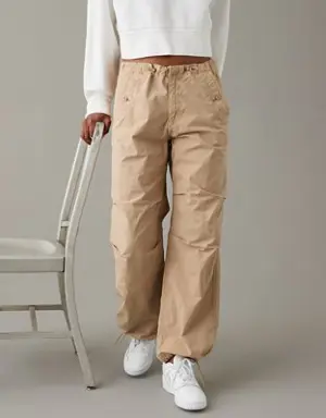 Snappy Stretch Low-Rise Parachute Pant
