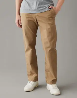 American Eagle Flex Bootcut Lived-In Khaki Pant. 1