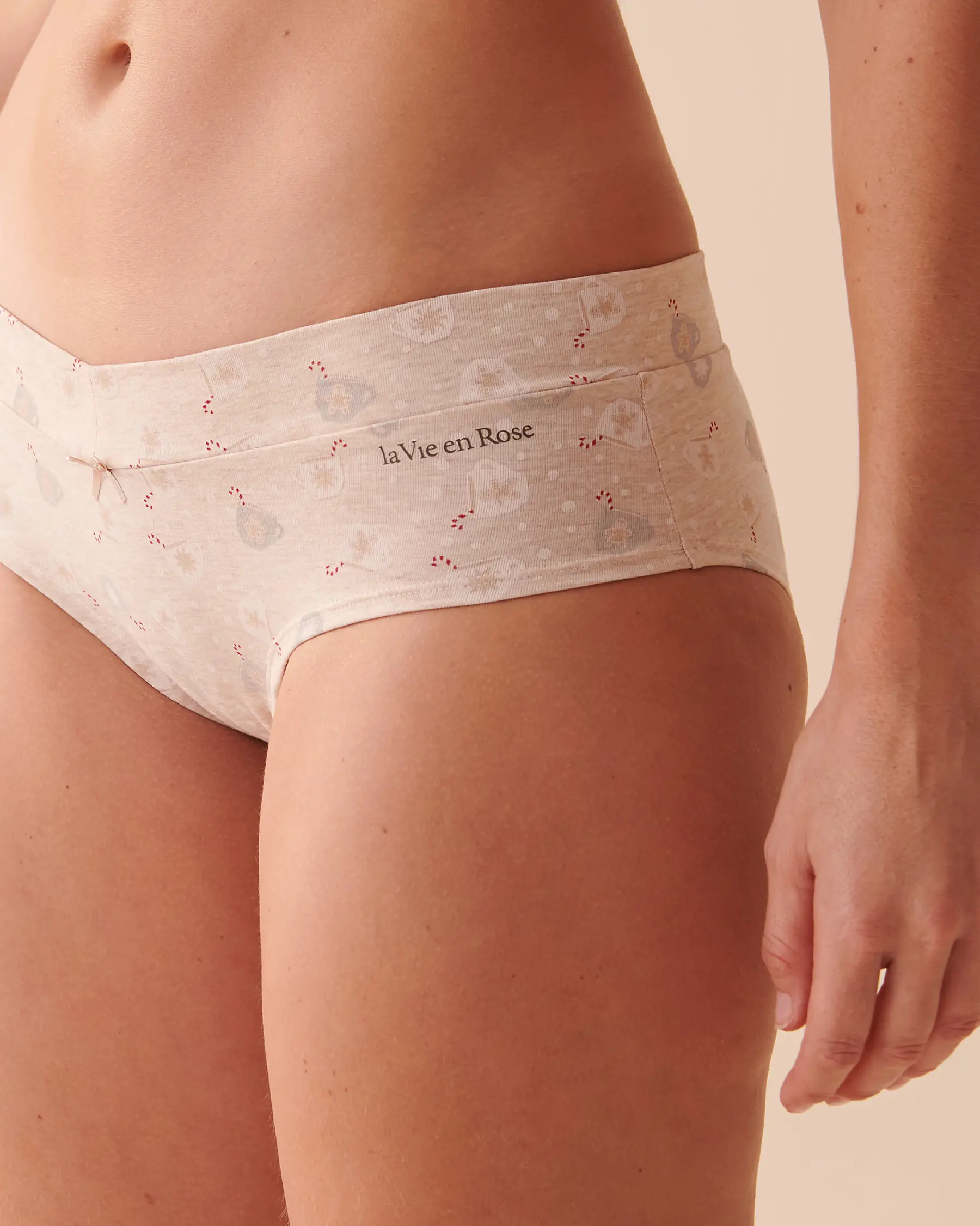 La Vie en Rose Cotton Hiphugger Panty. 1