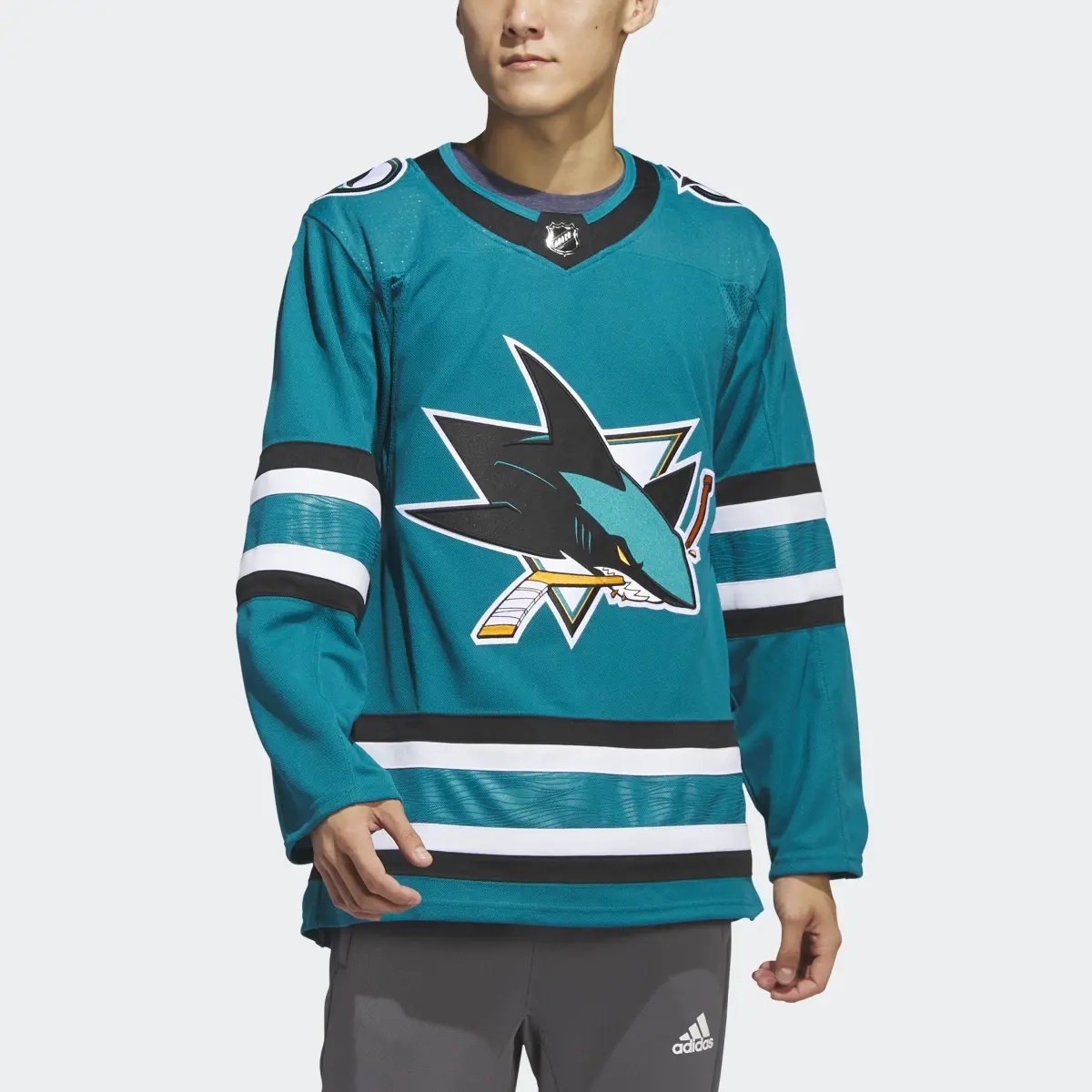 Adidas Sharks Home Authentic Jersey. 1