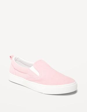 Old Navy Gender-Neutral Corduroy Slip-On Sneakers for Kids pink