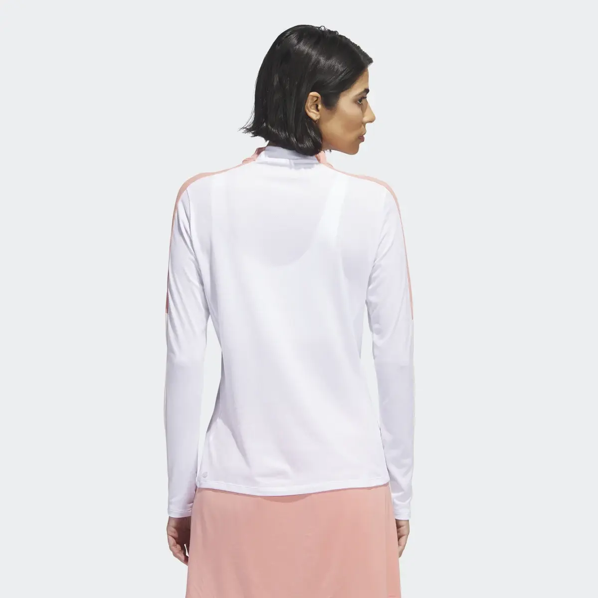 Adidas Made With Nature Mock Neck Long-Sleeve Top. 3