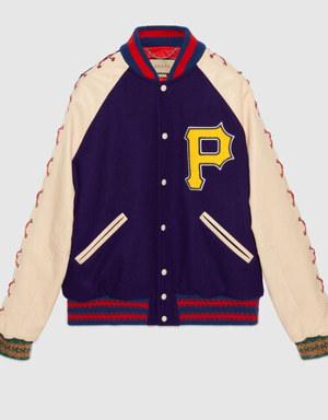 Bomber jacket with Pirates™ patch