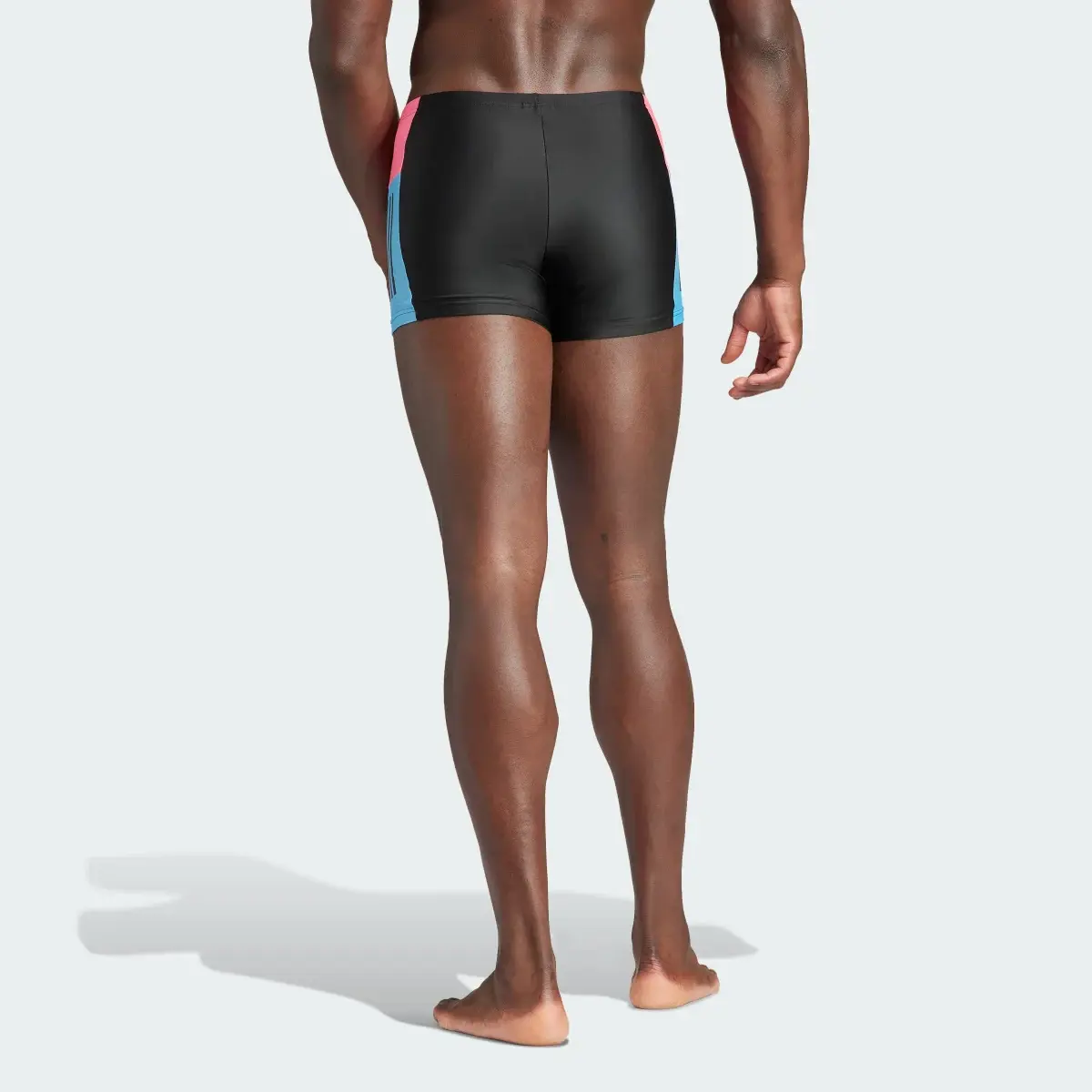 Adidas Colorblock 3-Stripes Swim Boxer - Swim Brief Men's