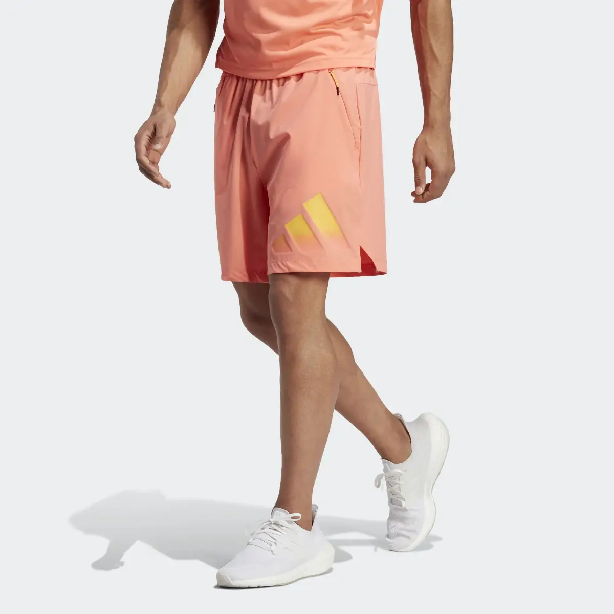 Adidas Train Icons 3-Stripes Training Shorts. 1