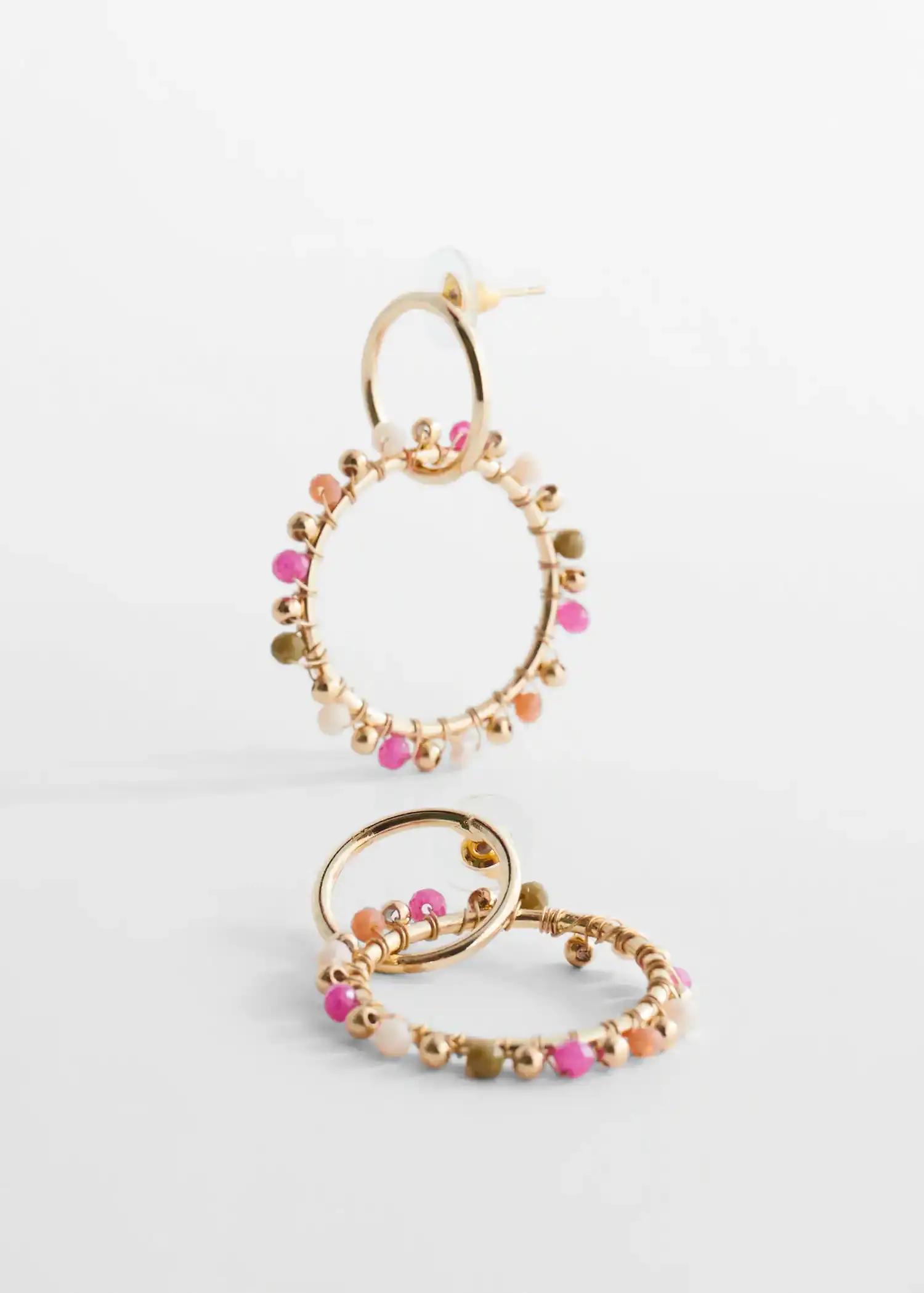 Mango Crystal beads earrings. 2