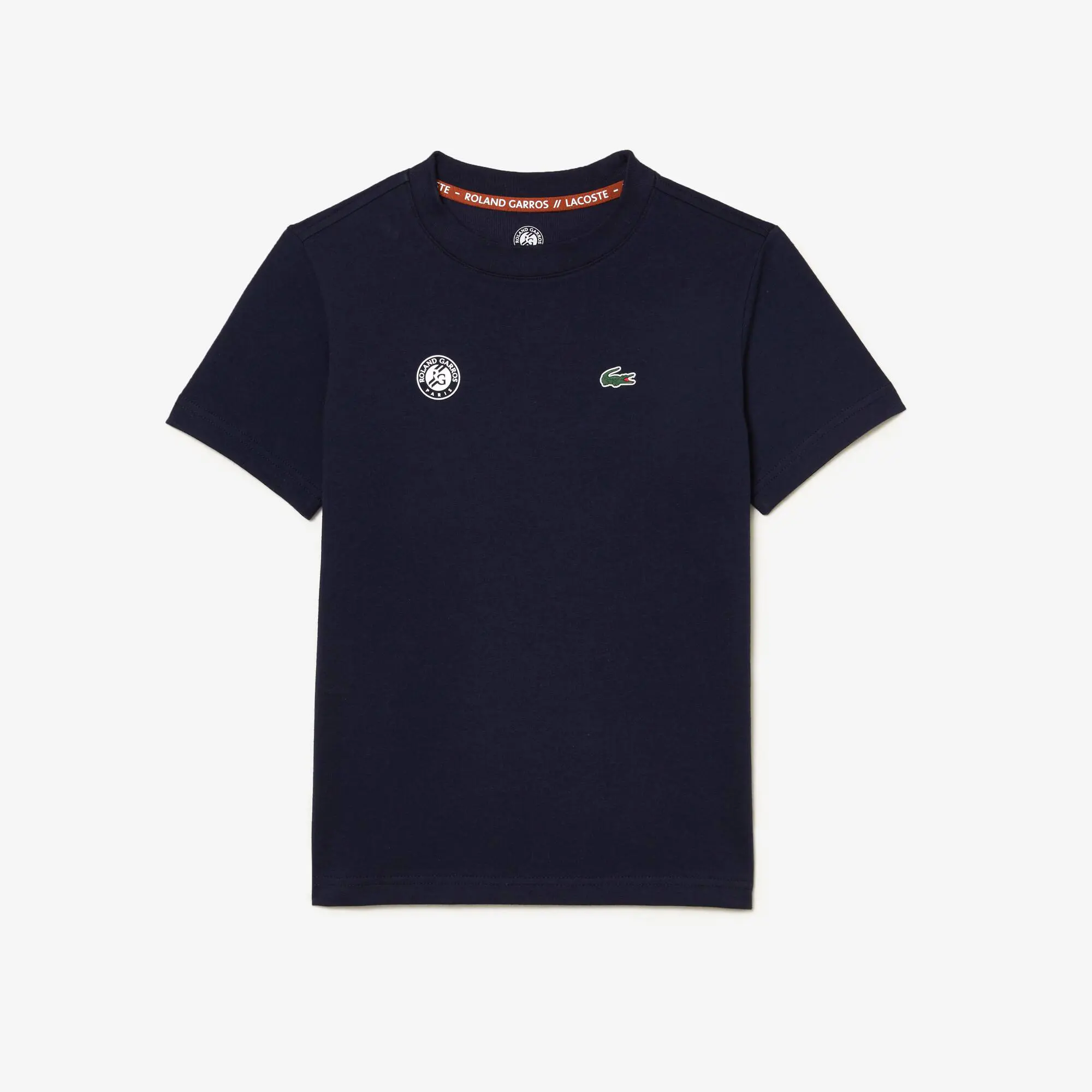 Lacoste Kids' Roland Garros Edition Performance Ultra-Dry Jersey T-shirt. 2
