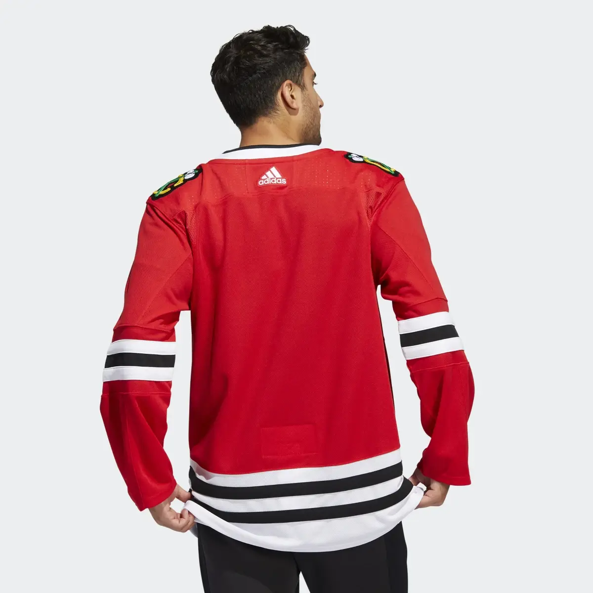 Adidas Blackhawks Home Authentic Jersey. 3