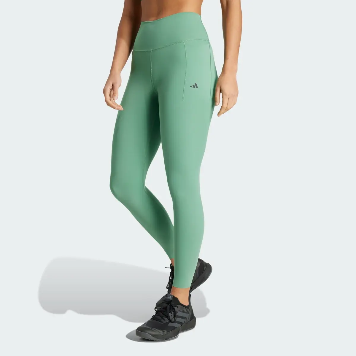 Adidas Optime Luxe 7/8 Leggings. 2