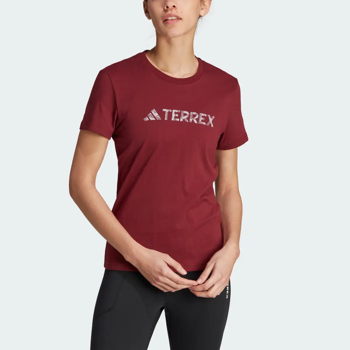 Adidas Playera Terrex Classic Logo. 1