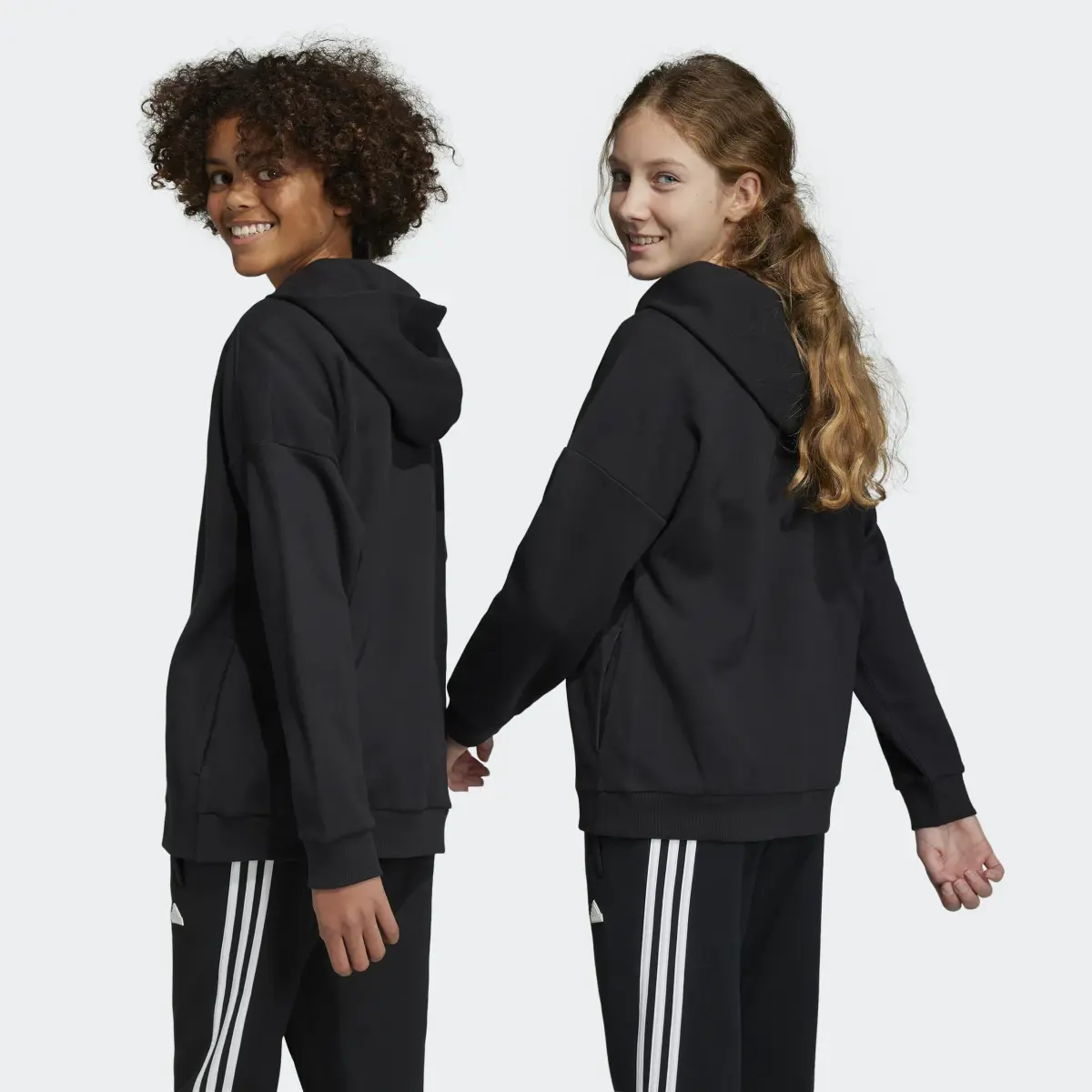 Adidas Future Icons Logo Hooded Sweatshirt. 2