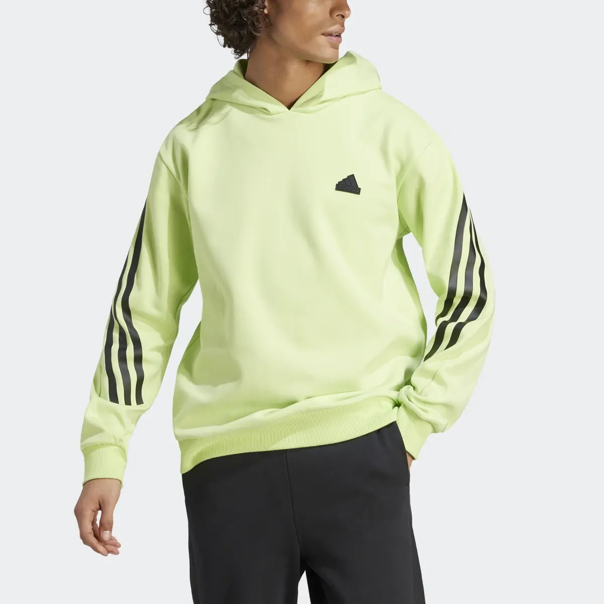 Adidas Future Icons 3-Stripes Hoodie. 1