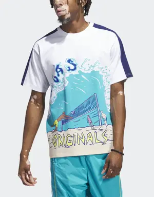 Beach Sports Art Tee