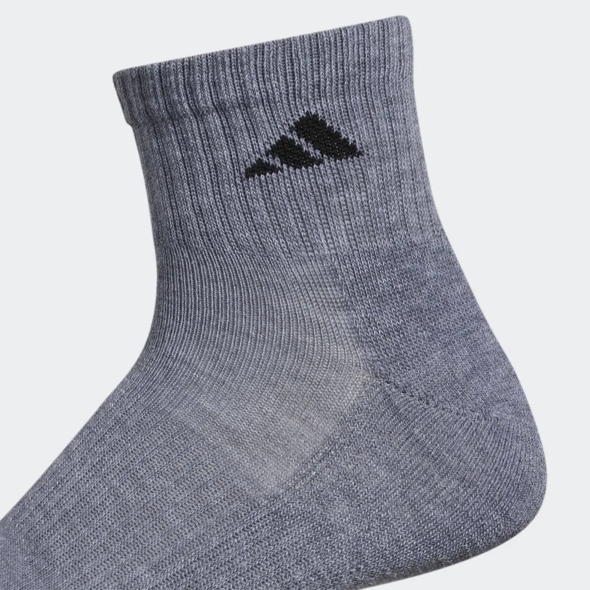 Adidas Athletic Cushioned Quarter Socks 6 Pairs. 3