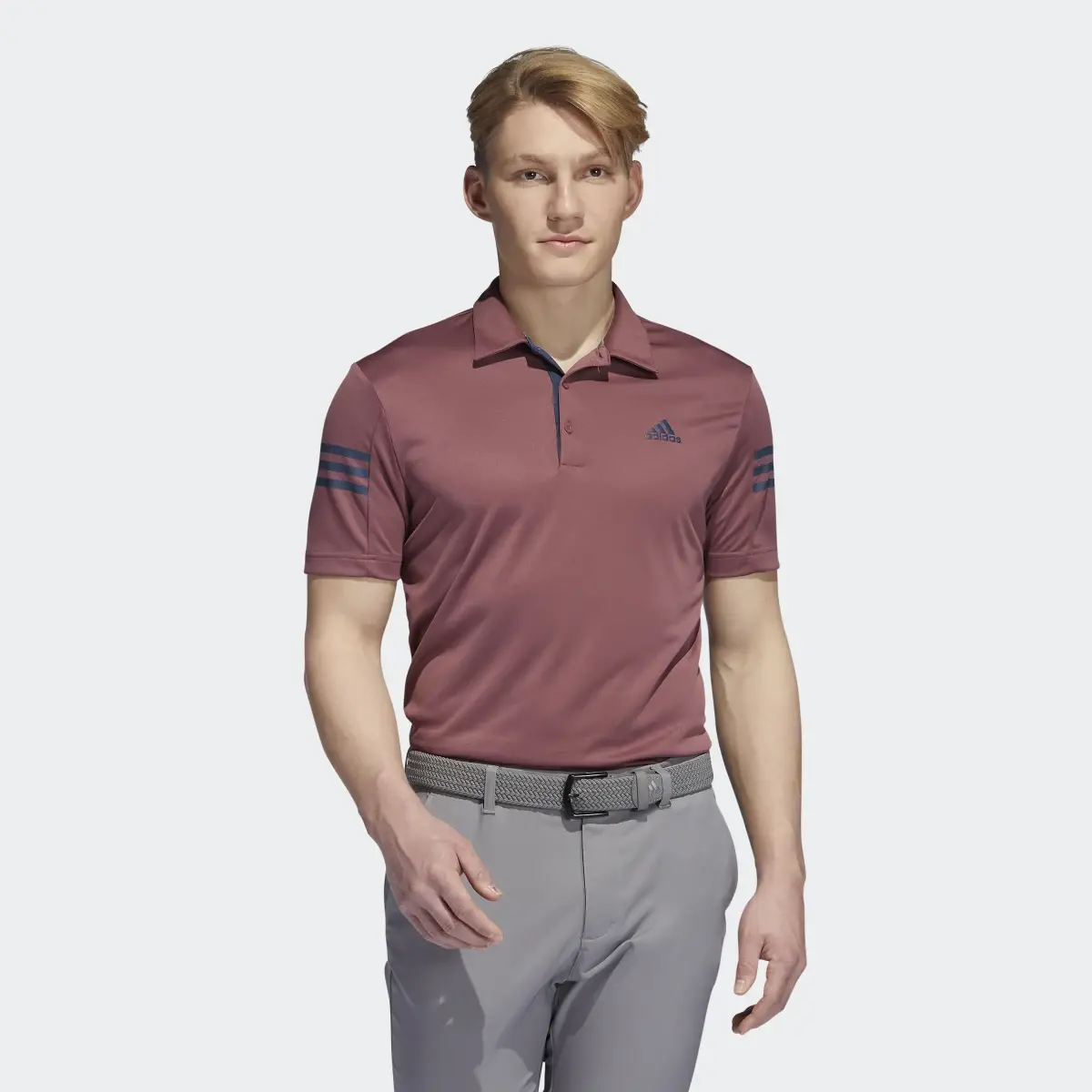 Adidas 3-Stripes Polo Shirt. 2