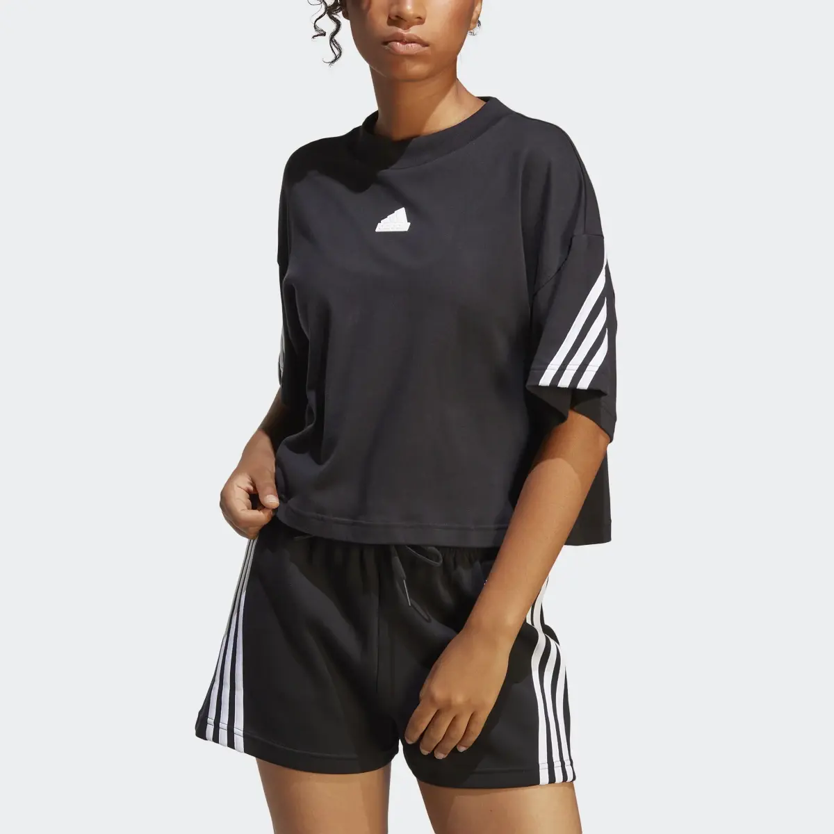 Adidas Playera Future Icons 3 Franjas. 1