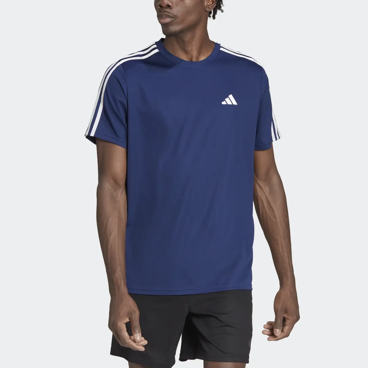 Adidas Train Essentials 3-Stripes Training T-Shirt. 1