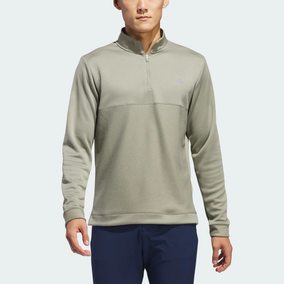 Adidas Ultimate365 Textured Quarter-Zip Top. 1