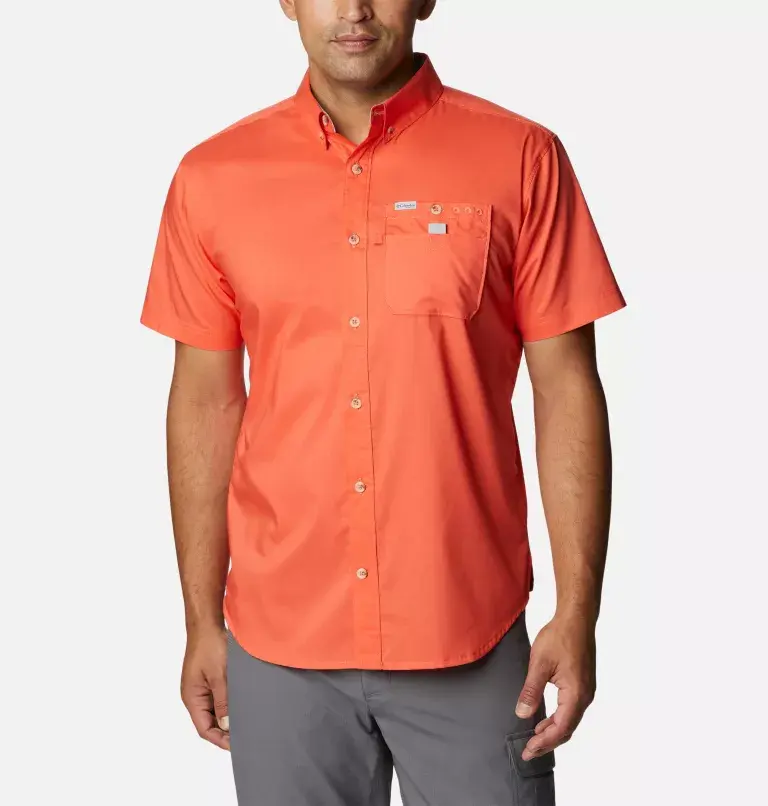 Columbia Men's PFG Bonefish™ Short Sleeve Shirt. 1
