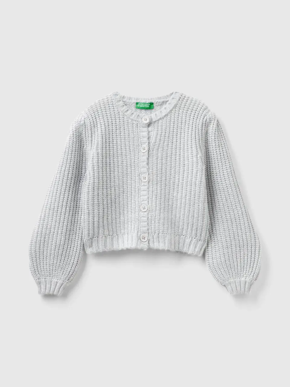 Benetton cardigan with lurex. 1