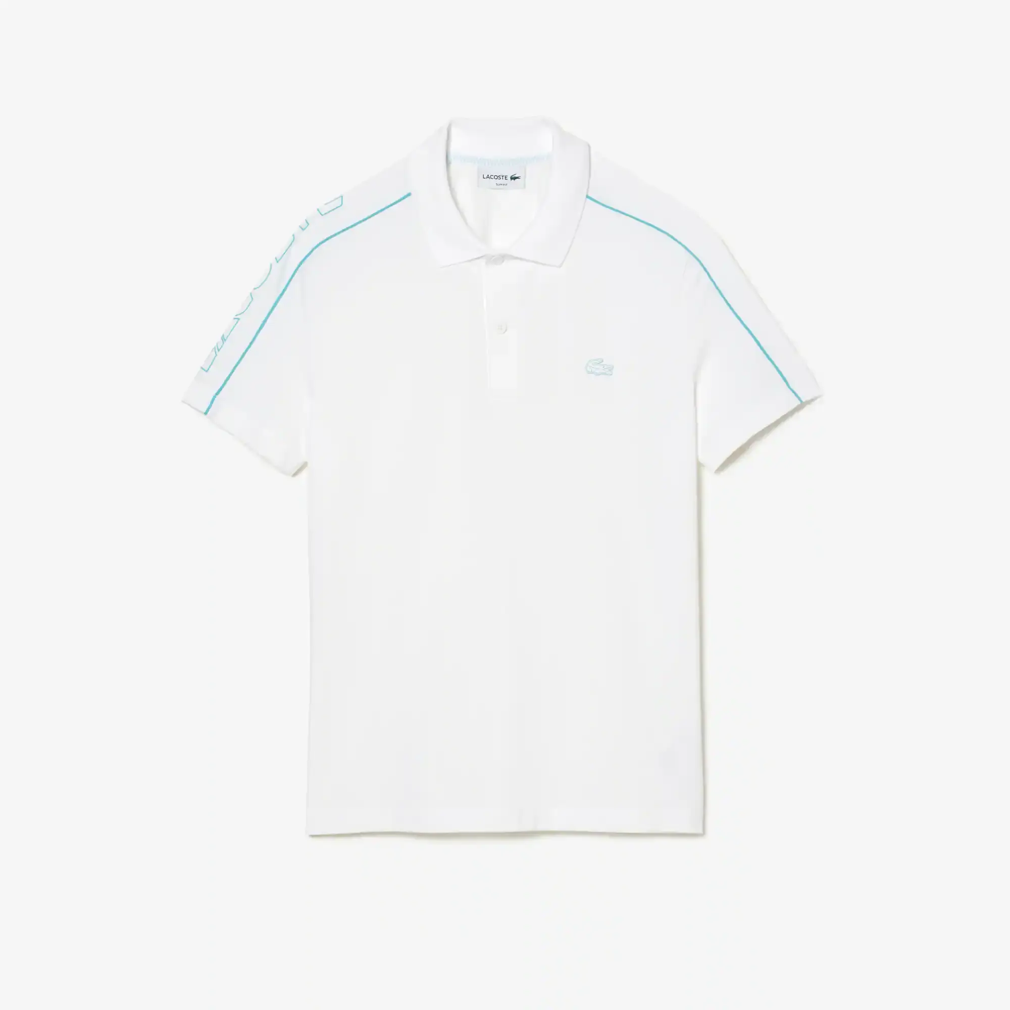 Lacoste Men's Slim Fit Tech Piqué Lacoste Movement Polo. 2 Lacoste Men's Slim Fit Tech Piqué Lacoste Movement Polo. 2