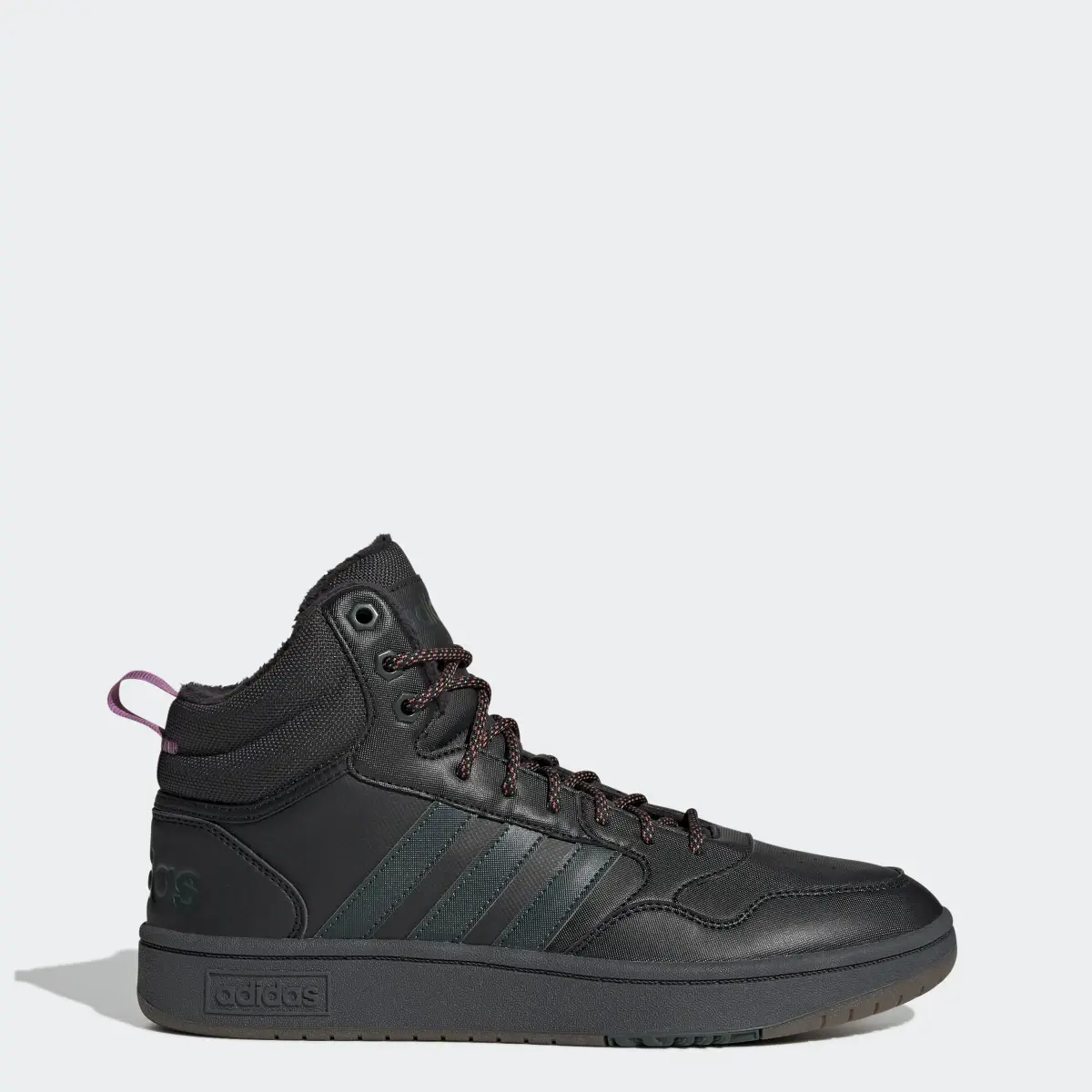 Adidas Zapatilla Hoops 3.0 Mid Lifestyle Basketball Classic Fur Lining Winterized. 1