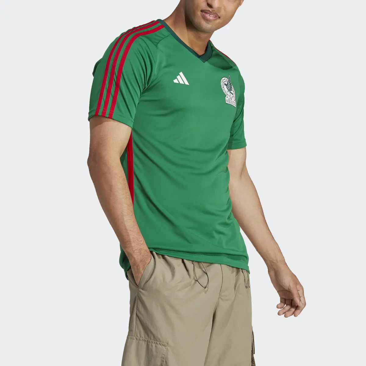 Adidas Playera Fan Selección Nacional de México. 1