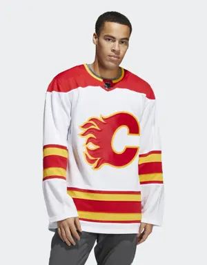 Flames Away Authentic Pro Jersey